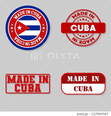 Set of stamps made in Cuba 127984567
