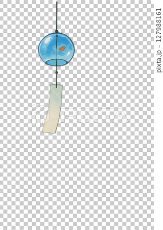 涼風玻璃風鈴的切割件 涼風玻璃風鈴的切割件 127988161