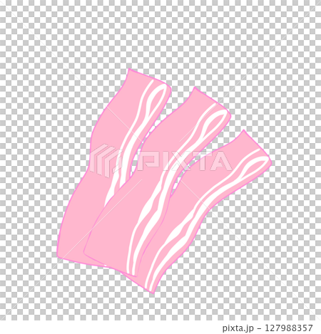 培根肉加工食品食品簡單 培根肉加工食品食品簡單 127988357