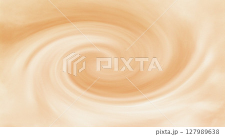 渦巻く抽象的な白いコーヒークローズアップ素材　背景イラスト　シンプル 127989638