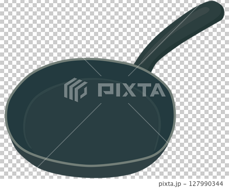 煎鍋插畫向量素材 煎鍋插畫向量素材 127990344