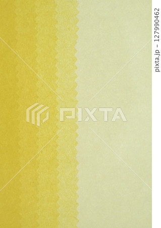和紙と折紙による黄色グラデーション【背景素材】 127990462