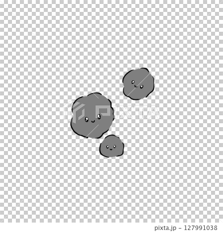 Dust simple illustration 127991038
