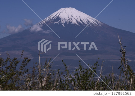 長尾峠から見た富士山 長尾峠から見た富士山 127991562