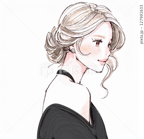 女性・女の子のイラスト素材 127991633