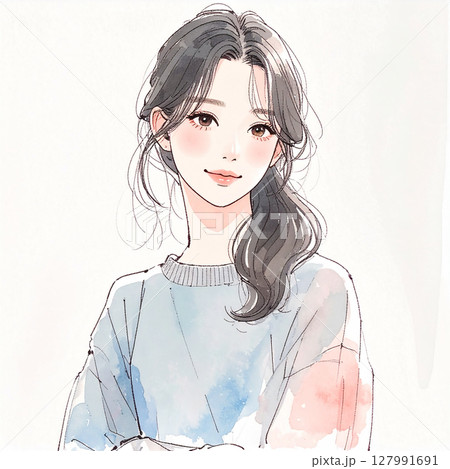 女性・女の子のイラスト素材 127991691