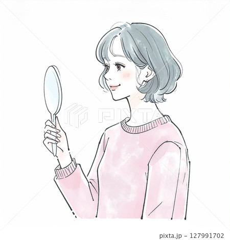 女性・女の子のイラスト素材 127991702