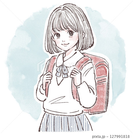女性・女の子のイラスト素材 女性・女の子のイラスト素材 127991818