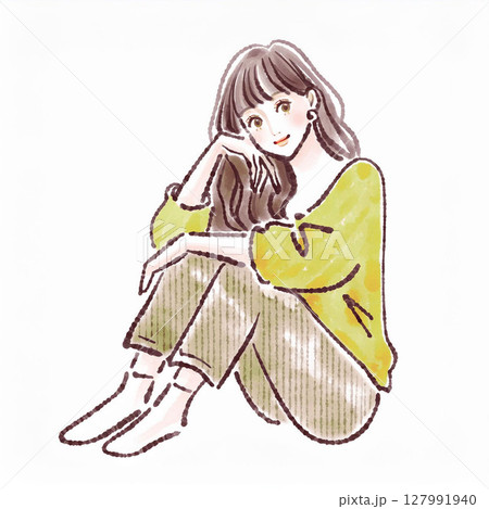 女性・女の子のイラスト素材 127991940