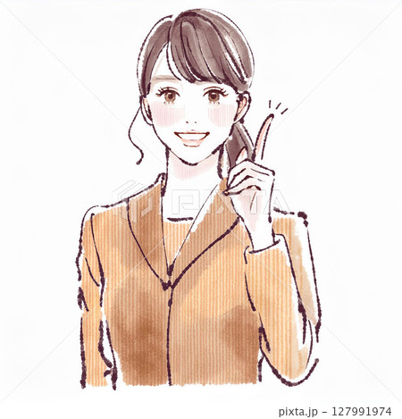 女性・女の子のイラスト素材 127991974