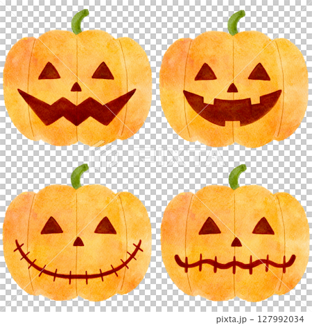 萬聖節南瓜圖 萬聖節南瓜圖 127992034