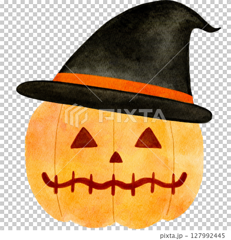 Halloween pumpkin illustration Halloween pumpkin illustration 127992445