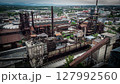 Dolni Vitkovice drone aerial. DOV. Industrial Complex. Ostrava. Czech Republic. 127992560