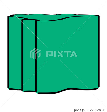 手書き_アゼルバイジャン_ジャブライル_ベクター素材_アイソメトリックイラスト 127992804