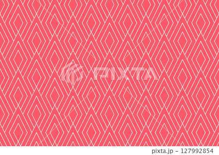 Abstract geometric pattern. A seamless vector background. White and pink ornament. Graphic modern pattern. Simple lattice graphic design 127992854