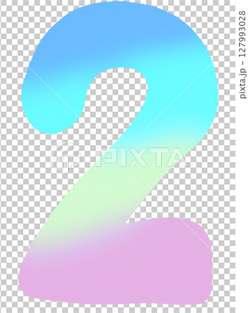 drawing number zero to nine in colorful design 127993028