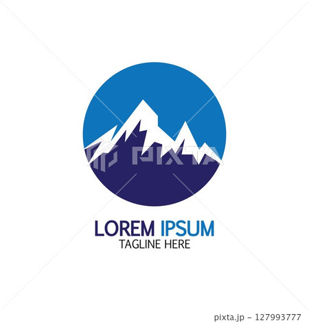 Mountain icon Logo Mountain icon Logo 127993777