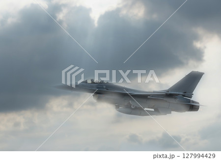 Fighter aircraft details technology background Fighter aircraft details technology background 127994429