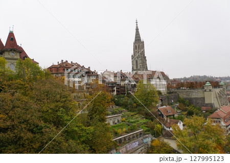 ベルン旧市街の風景 スイス ベルン旧市街の風景 スイス 127995123