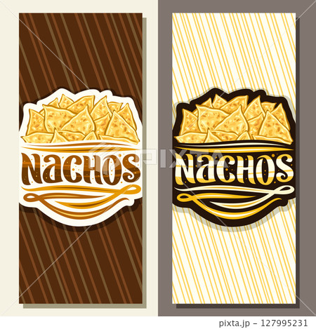 Vector vertical layouts for Nachos 127995231