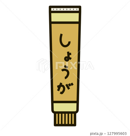 チューブ調味料　しょうが 127995603