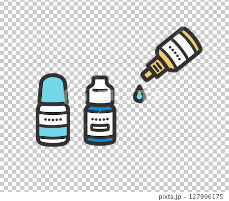 Eye drops illustration 127996175