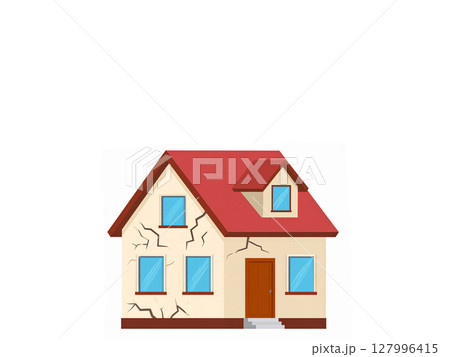 欠陥住宅　廃屋　廃墟　空き家 127996415