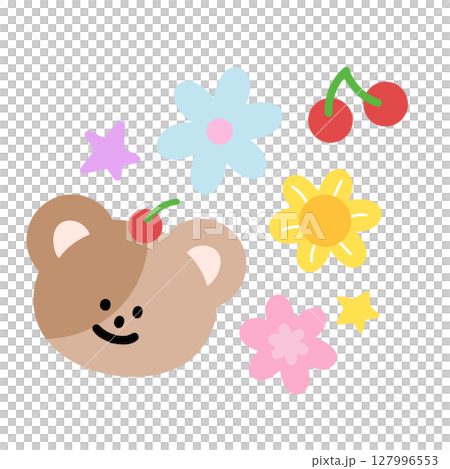 cartoon, character, bear 127996553