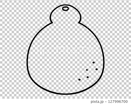 Dekopon的簡單插畫素材 127996700