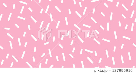 Colorful Candy Sprinkle Pattern with Donut Texture and Glaze Background Featuring Rainbow Sugar Toppings in Seamless Design for Confectionery Art Projects and Dessert Style Illustrations 127996916