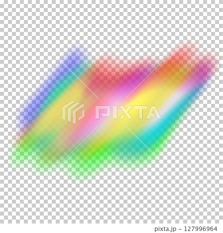 透明背景のカラフルな光のバーストエフェクト 透明背景のカラフルな光のバーストエフェクト 127996964