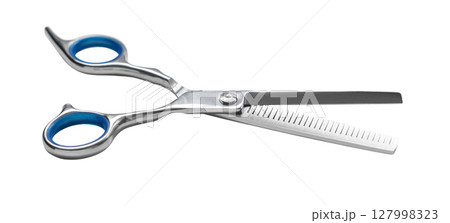 hairdressing scissors close-up 127998323