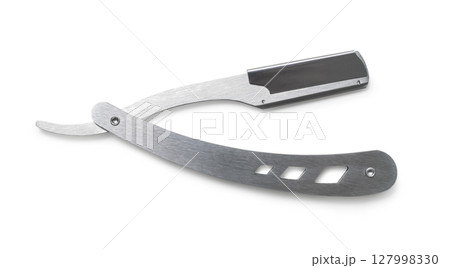 barber razor close up barber razor close up 127998330