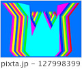 折り鶴のベクターイラスト 127998399