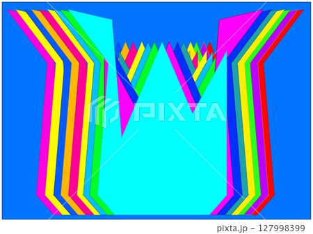 折り鶴のベクターイラスト 127998399