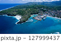 バリ島のパダンバイにある綺麗な青い海 バリ島のパダンバイにある綺麗な青い海 127999437