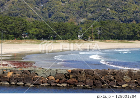 伊豆半島 南伊豆町 弓ヶ浜 伊豆半島 南伊豆町 弓ヶ浜 128001284