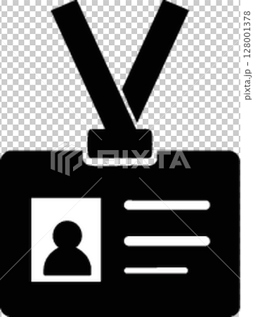 Employee Badge with Lanyard 128001378