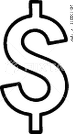 Dollar Sign Symbol Dollar Sign Symbol 128002484