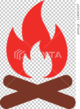 fire design over white background vector illustration 128003207