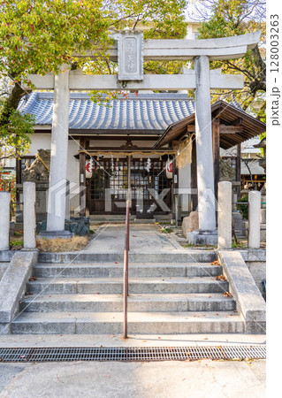 阿保親王を祀る阿保天神社(あぼ天神社) 鳥居 芦屋市上宮川町 阿保親王を祀る阿保天神社(あぼ天神社) 鳥居 芦屋市上宮川町 128003263