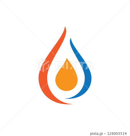 Gas oil logo Gas oil logo 128003514