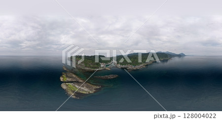 空撮 鳥瞰図 台湾 128004022