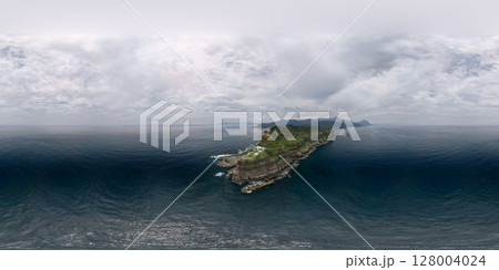 空撮 鳥瞰図 台湾 128004024