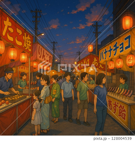 夏祭り 128004539