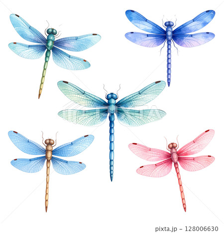 A festive vector illustration set of colorful bows and ribbons, perfect for Christmas, birthday, or gift decoration designs 128006630
