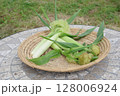 新鮮な野菜、ヤングコーン、収穫、農園のイメージ 128006924