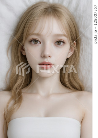 若い女性のビューティーイメージ 若い女性のビューティーイメージ 128007557