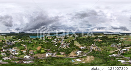 空撮 鳥瞰図 日本 128007890