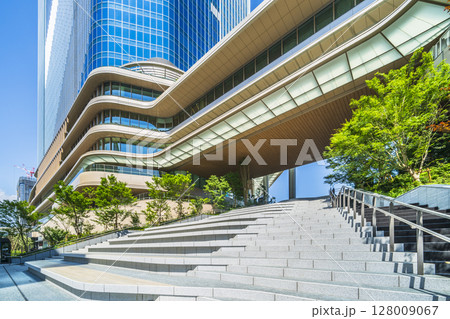 高輪ゲートウェイシティ・リンクピラー1(north)の都市風景【東京都・港区】 128009067